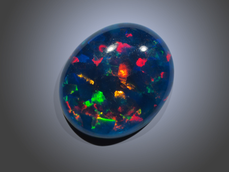 Synthetischer Kristallopal - Opalimitation Synthetischer Opal (Imprägniert) - Opal-Imitationen