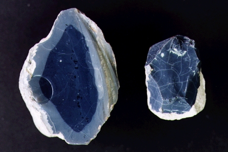 Opal aus Australien - Rissbildung Risse im Opal