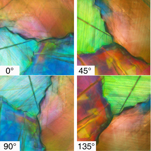 Opal - Optisch anisotrop