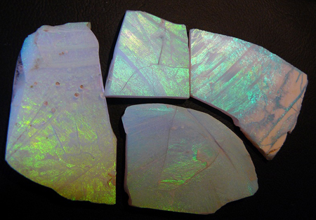 Synthetischer Opal aus Russland