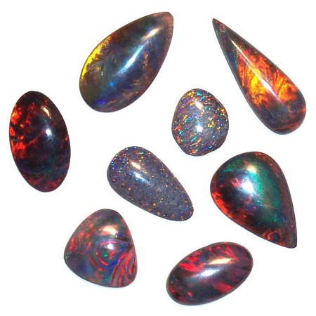 Synthetischer Opal aus Russland